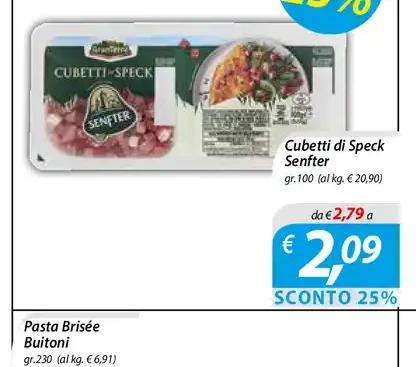 Cubetti di Speck Senfter