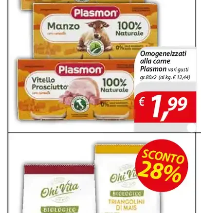 Omogeneizzati di carne