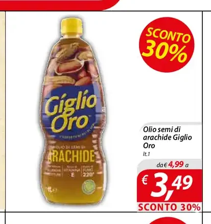 Olio di semi di arachide