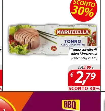 Tonno all'olio di oliva