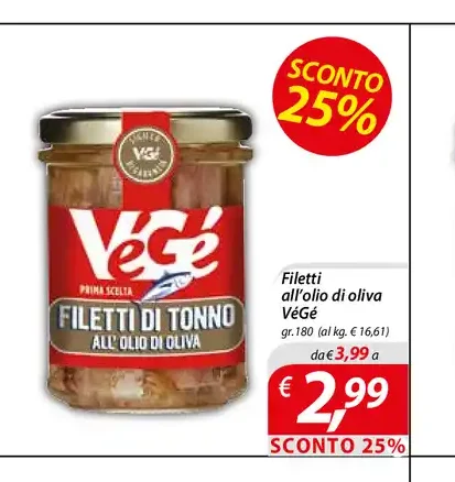 Filetti di tonno