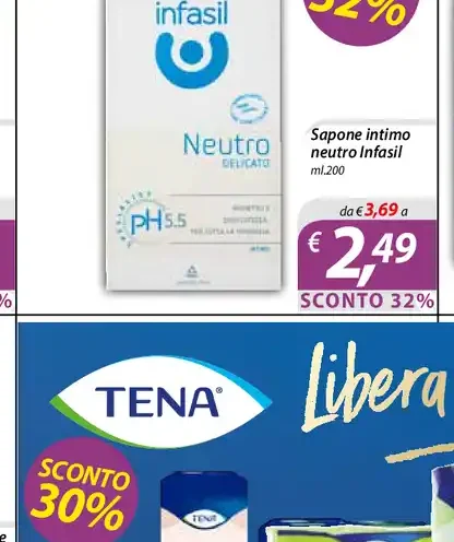 Sapone intimo neutro Infasil