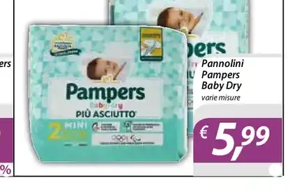 Pannolini Pampers Baby Dry