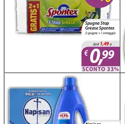 Spugna Stop Grease Spontex