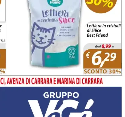 Lettiera in cristalli di silice