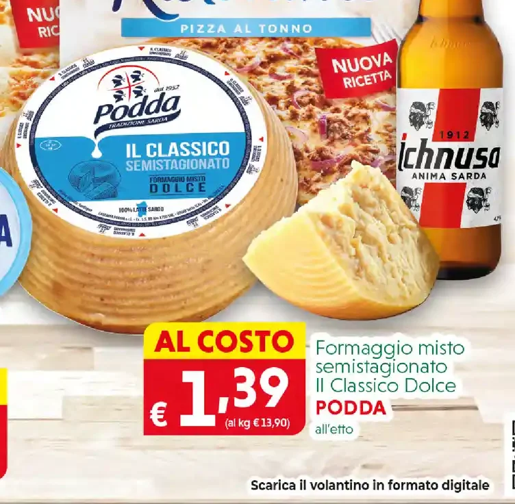 Formaggio misto semistagionato Il Classico Dolce