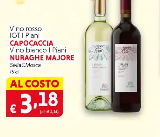 Vino rosso IGT I Piani Capocaccia
