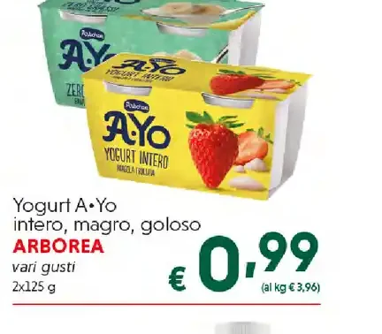 Yogurt A·Yo Arborea