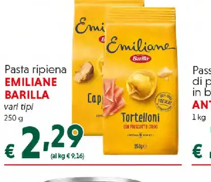 Pasta ripiena Emiliane Barilla