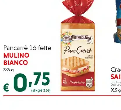 Pancarré Mulino Bianco