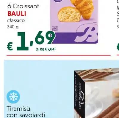Croissant Bauli classico