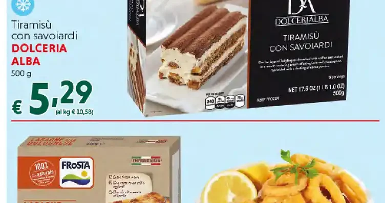 Tiramisù con savoiardi