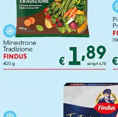 Minestrone tradizione Findus