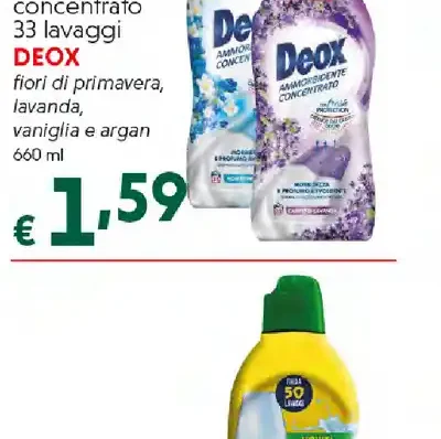 Ammorbidente concentrato Deox