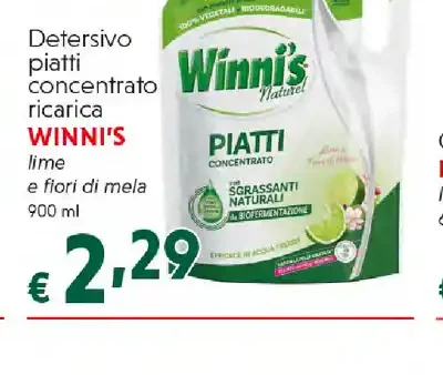 Detersivo piatti concentrato Winnis