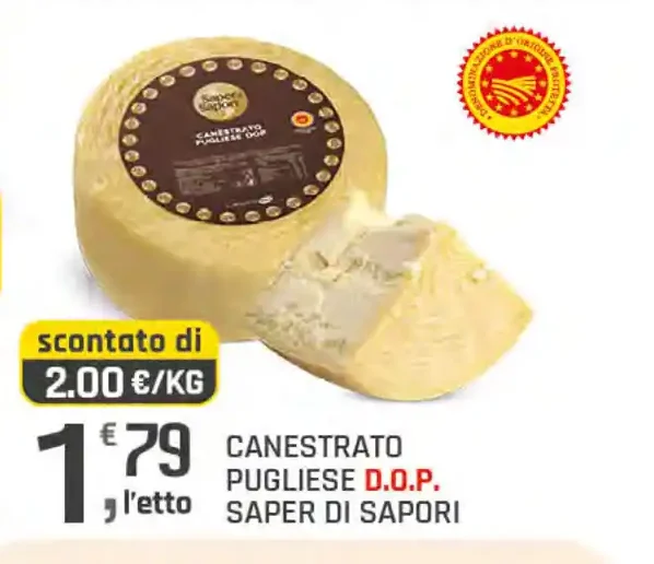 Canestrato pugliese DOP