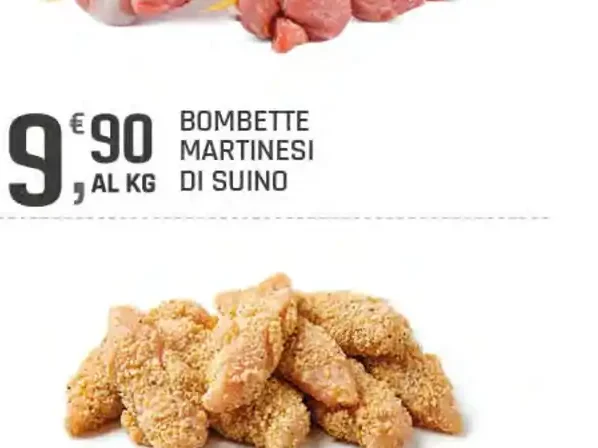 Bombette martinesi di suino