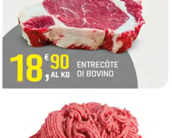 Entrecôte di bovino