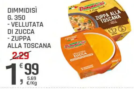Vellutata di zucca o zuppa alla toscana