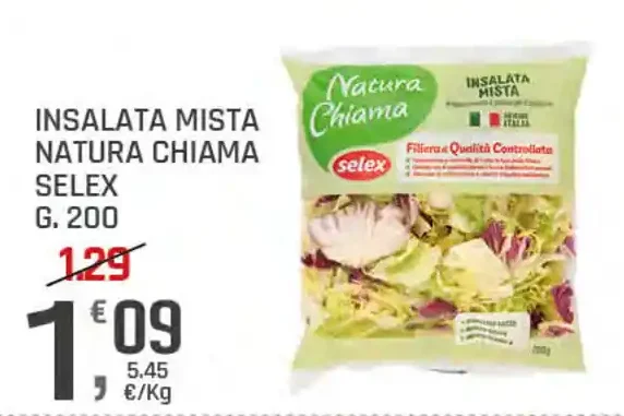 Insalata mista Natura Chiama Selex