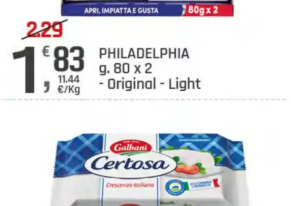 Philadelphia Original o Light