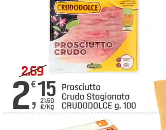 Prosciutto crudo stagionato