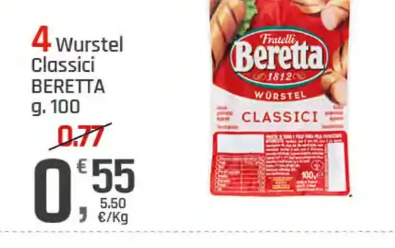 Wurstel classici