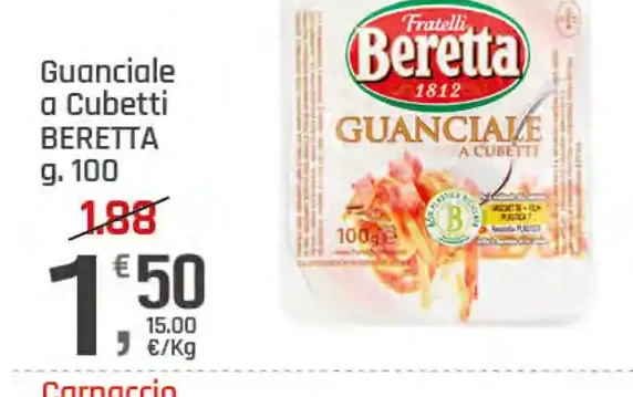 Guanciale a cubetti