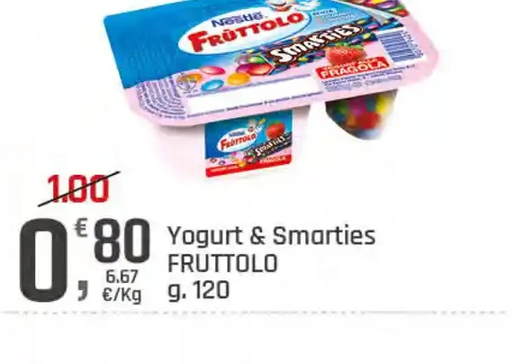 Yogurt & Smarties