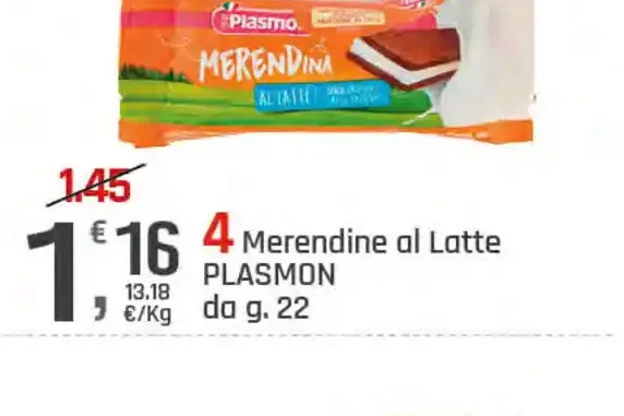 Merendine al latte
