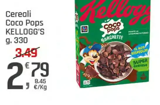 Cereali Coco Pops Kellogg's