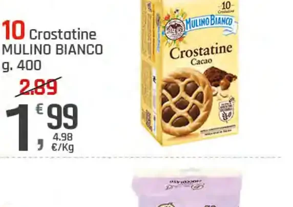 Crostatine Mulino Bianco