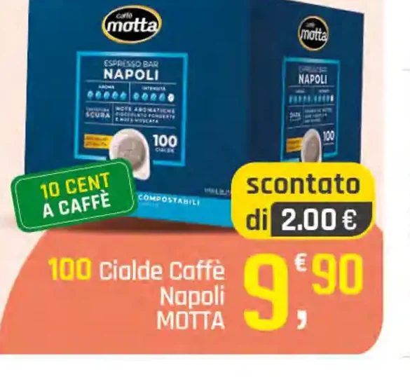 Cialde caffè Napoli Motta