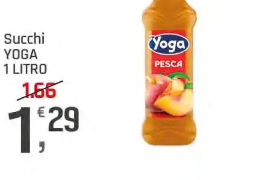 Succo Yoga pesca