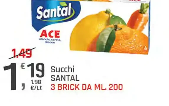 Succo ACE Santal