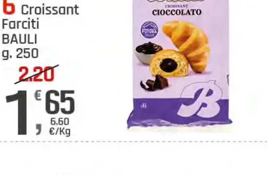 Croissant farciti Bauli
