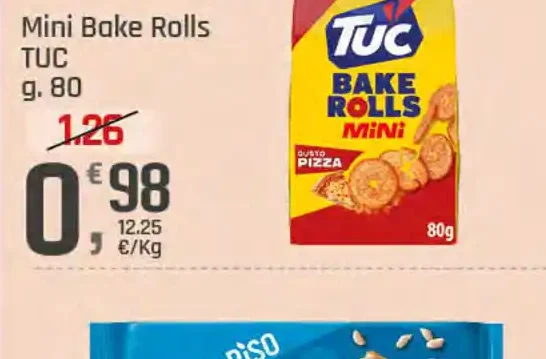 Mini Bake Rolls Tuc