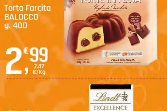 Torta farcita Balocco