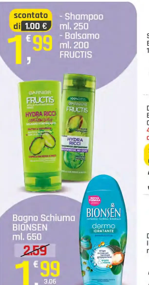 Prodotti Garnier Fructis