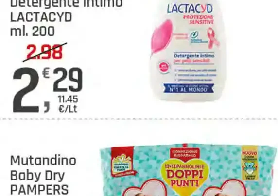 Detergente intimo Lactacyd