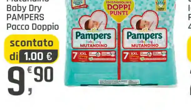 Pannolini Pampers Mutandino Baby Dry