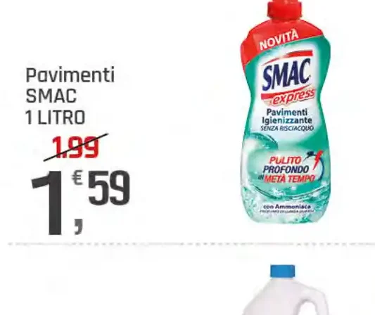 Detergente pavimenti Smac