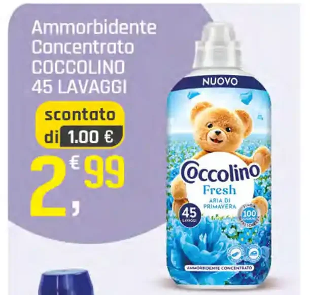 Ammorbidente concentrato Coccolino