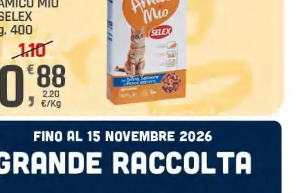 Crocchette per gatto Amico Mio Selex