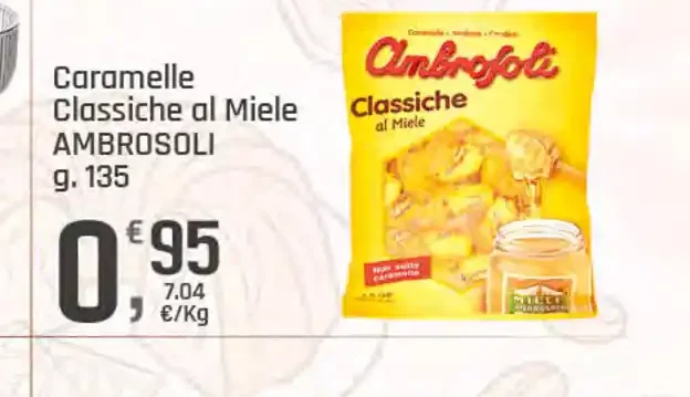 Caramelle classiche al miele