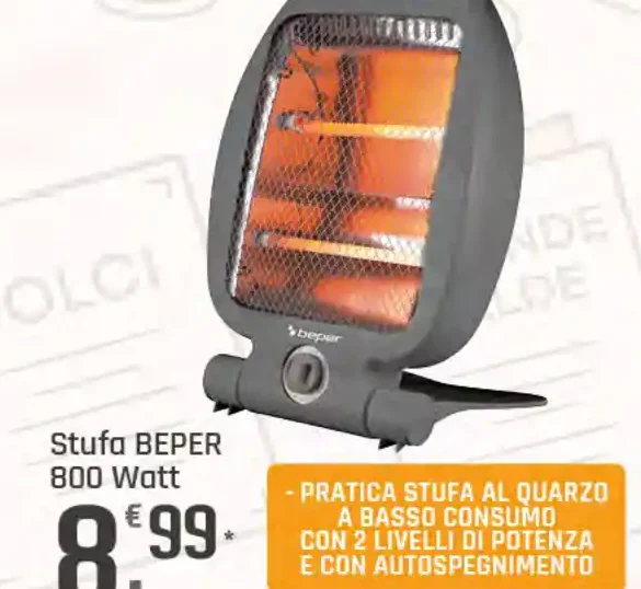 Stufa al quarzo
