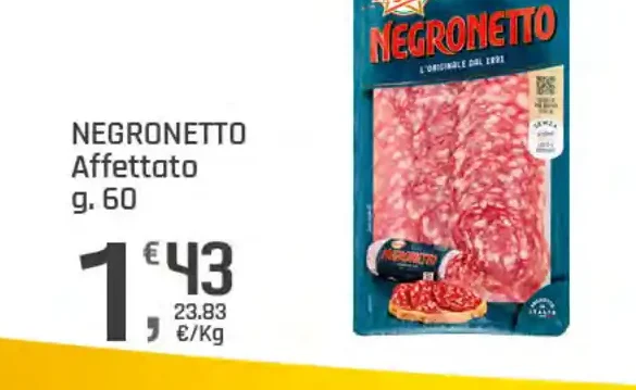 Negronetto affettato