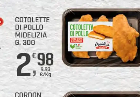 Cotollette di pollo