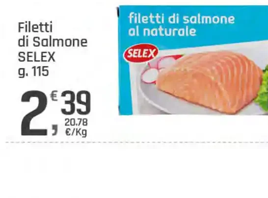 Filetti di salmone