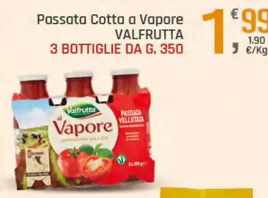 Passata cotta a vapore